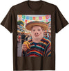Pig John Pork Mexico Meme John Pork Funny Pig Man Mexican Fiesta Cinco de Mayo Taco T-Shirt - Brown