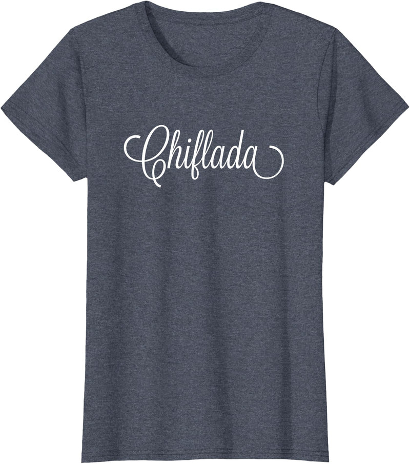 The Spanish Cow Chiflada Spanish Brat Mexican T-Shirt - Heather Blue