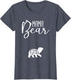 Awesome Matching Family Outfits Baby Bear - Mama Mommy New Mom Pregnancy Announcement Gift T-Shirt - Heather Blue