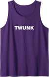 Gear for Gay Men Mens Twunk Tank Top - Purple