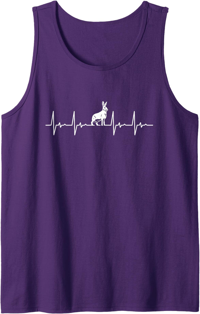 Flemish Giant Rabbit Owner Design for a Owner Tank Top in Purple