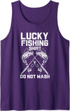 Funny Fishing Gift For Fish Lovers Tee Gifts Funny Cute Fishing Gift For Men Women Fisherman Fish Lovers Tank Top - Purple