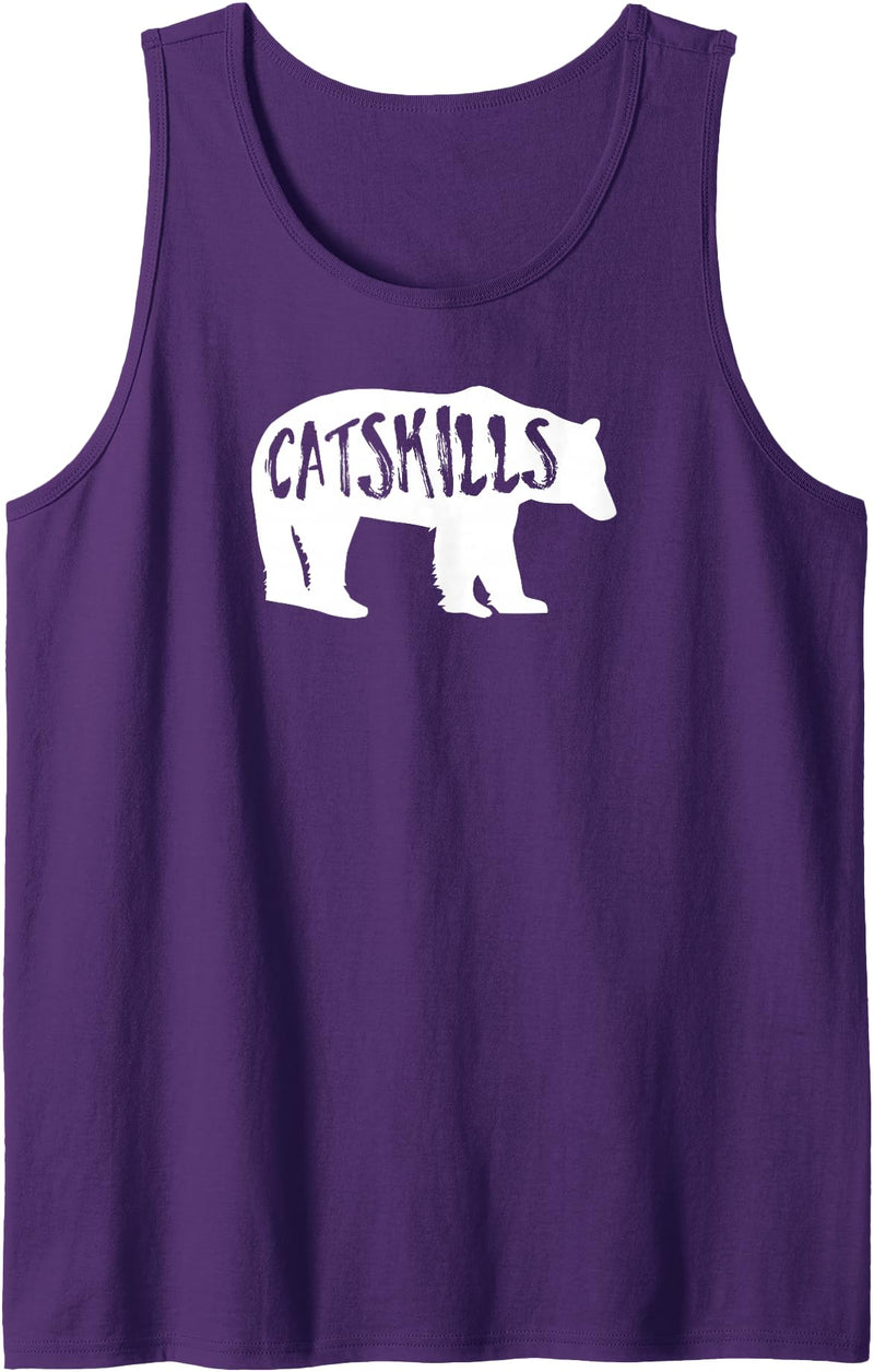 Esskay Designs Catskills Tees Catskills Bear Tank Top - Purple