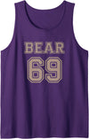 Gay Bear T-Shirts Gay Pride Bear Community lgbtq pride for Cubs - Bear 69 Tank Top - Purple