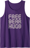 Funny Free Bear Hugs Merch Free Bear Hugs Tank Top - Purple