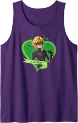 Miraculous Ladybug Valentine's Day Love from Cat Noir Tank Top