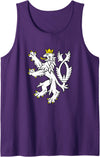 Scotland Coat Of Arms Scottish Lion Tank Top - Purple