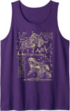 Buy and Hold Designs Capitalism Stock Investor Shareholder Stock Market Bull vs Bear Stock Trader Tank Top - Purple