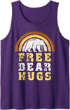 Bear Gay Pride by Content Design Studio Mens Bear Community, Free Bear Hugs, Bear Flag, Gay Bear Pride Tank Top - Purple