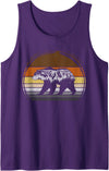Bear Gay Pride by Content Design Studio Mens Gay Men, Bear Community, Gay Bear Tank Top - Purple