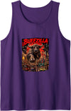 CUTE & TEES Cute Buffalo Buffzilla for Thai Buffal Moms Dads Pet Lovers Tank Top - Purple