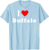 I Love Buffalo City NY Hometown Matching Classic T-Shirt - Baby Blue