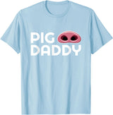 Gay Slang Terms Types Quotes Shirts Pig Daddy Kink, Gay Hookup Slang, PigPlay Fetish Gift T-Shirt - Baby Blue