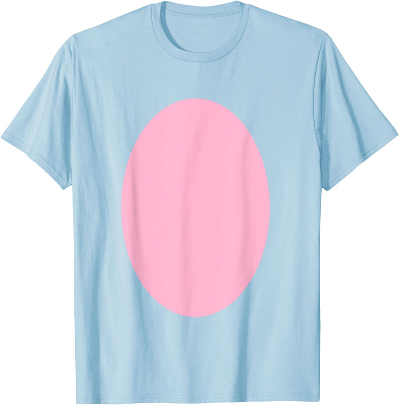 Easter Rabbit Belly Costume - Easter Bunny T-Shirt in Baby Blue