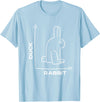 Duck - Rabbit - Funny - Joke - Bunny - Optical Illusion -Pun T-Shirt in Baby Blue