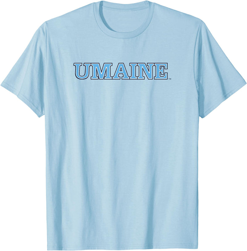 College Fever University of Maine Black Bears Umaine NCAA MAINE25 T-Shirt - Baby Blue
