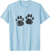 Vintage Mountain Lion Clothing Mountain Lion Distressed Print - Vintage Mountain Lion T-Shirt - Baby Blue
