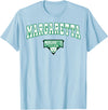 Official High School Fan Gear Margaretta High School Polar Bears T-Shirt C2 T-Shirt - Baby Blue