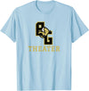 Buffalo Gap High School, Swoope, VA 24479 Buffalo Gap High School Bison Theater T-Shirt - Baby Blue