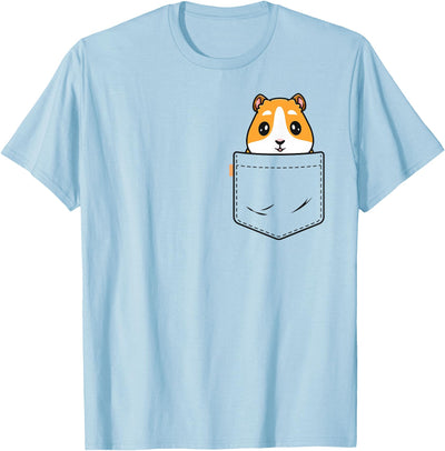 Guinea Pig In Pocket Funny Gift For Lover Owner T-Shirt