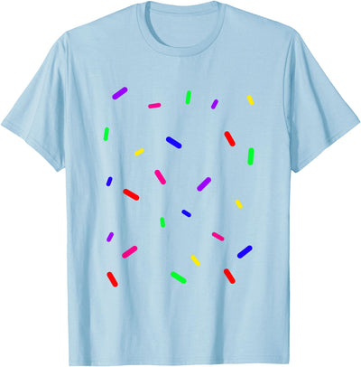 Donut Cupcake Icecream Colorful Sprinkles Halloween Costume Sprinkle Icecream T-Shirt