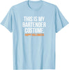 This is my Costume Top This is My Bartender Costume Funny Halloween T-Shirt - Baby Blue
