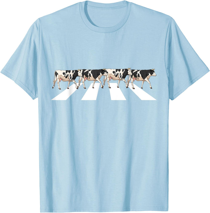 Funny Cow Shirt Women Men Girls Kids Boys Gifts Funny Crosswalk Cows Farming farm Cow Girl Boy Women Men Kid T-Shirt - Baby