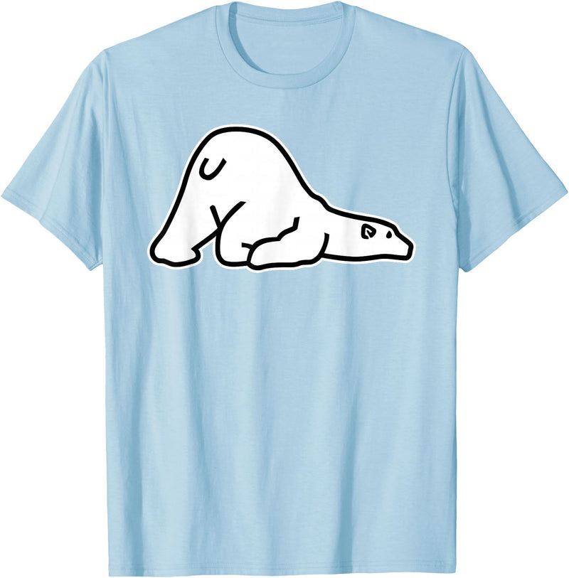 Polar Bear T-Shirt - Baby Blue