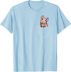 Boys Girls Skinny Pig Mom Gifts T Shirts & Hoodies Funny Kawaii Kids Pet Pocket Hairless Guinea Pig Lover T-Shirt - Baby Blue