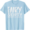 Halloween Mega Warehouse Fairy Security Vintage Group Couples Matching Halloween T-Shirt - Baby Blue