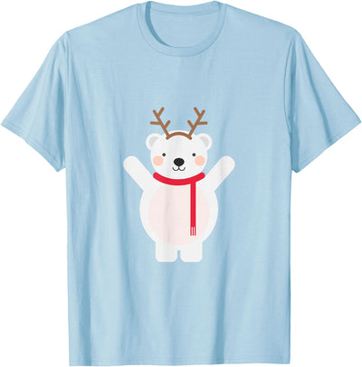 Ugly Sweater Designs Christmas Polar Bear T-Shirt
