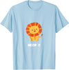 Mr. Goodvibez Lion Meow Meow Costume Carnival T-Shirt - Baby Blue