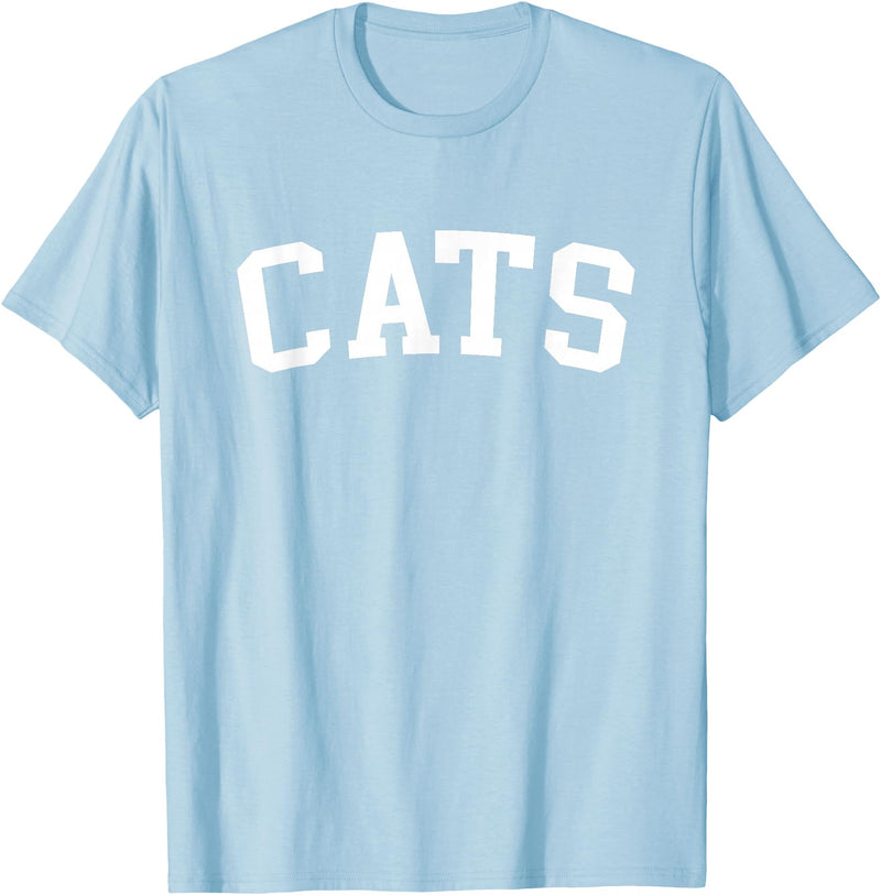 Cats - Style Cats T-Shirt - Baby Blue