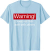 Funny Fishing Meme Gifts Funny Fishing Does Not Fish Well With Others Gift T-Shirt - Baby Blue