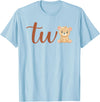 Family Birthday Bear Gifts Two of The Birthday Boy Bear 1st Birthday Party Boy T-Shirt - Baby Blue