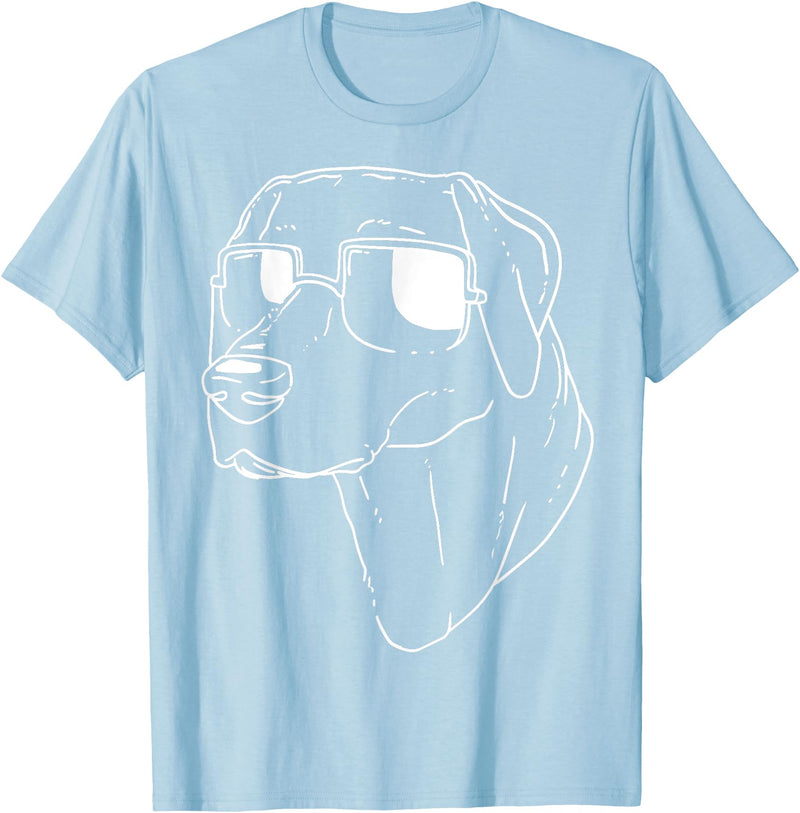 Funny Dog Lovers Gifts Labrador Retriever Dog T-Shirt - Baby Blue