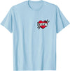 Mama Bear Tee Shirts Mom Heart Tattoo T-Shirt T-Shirt - Baby Blue