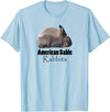 American Sable Rabbits for Pet Animal Fans T-Shirt in Baby Blue