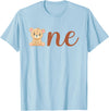 Family Birthday Bear Gifts One of The Birthday Boy Bear 1st Birthday Party Boy T-Shirt - Baby Blue