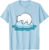 Arctic Polar Bear Tees And Gifts Ice Bear Polar Bears On Ice Save The Polar Bears T-Shirt - Baby Blue