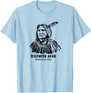 Nebraska Statue Oklahoma Court Standing Bear Ponca Tribe T-Shirt - Baby Blue