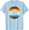 Bear Gay Pride by Content Design Studio Gay Men, Bear Community, Gay Bear T-Shirt - Baby Blue