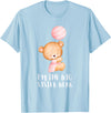 Big Sister Little Sister Outfits Siblings - Im the big sister bear T-Shirt - Baby Blue