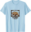 National Parks Nature Lovers Camping Apparel Katmai National Park Bear T-Shirt - Baby Blue