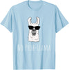 Llama Mama Apparel No Prob-Llama No Problem Cute Funny Cool Llama Alpaca Gift T-Shirt - Baby Blue