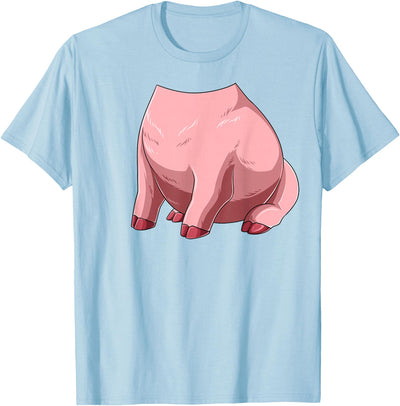 Easy Pig Costume Pig Body Headless T-Shirt