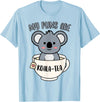 Cute Shirts and Merch My Puns Are Koala Tea Funny Cute Koala Bear Animal Pun T-Shirt - Baby Blue