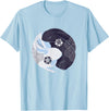 Yin Yang Year of the Rabbit Happy Chinese New Year 2023 T-Shirt in Baby Blue