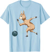 Bowling Gifts & Tees Llama Bowling Llama Playing Bowling Llama T-Shirt - Baby Blue