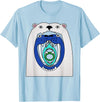 Cute designs for kids Polar Bear Food Chain Funny Kids T-Shirt T-Shirt - Baby Blue